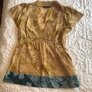 BCBG 100% silk blouse